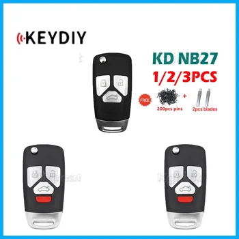 1/2/3шт KEYDIY KD NB27 Универсальный Многофункциональный Дистанционный Ключ с 3 Кнопками для Дистанционного Ключа Автомобиля Серии KD900/KD-X2/KD MAX/KD MINI KD NB