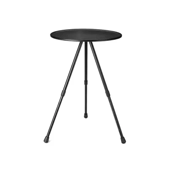 1 комплект Переносного круглого стола для кемпинга на открытом воздухе, Простой подъемный стол на трех ножках из АБС + алюминиевого сплава