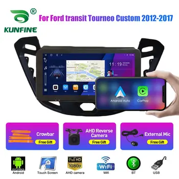 10,33 Дюймовый Автомобильный Радиоприемник Для Ford transit Tourneo 12-17 2Din Android Восьмиядерный Автомобильный Стерео DVD GPS Навигационный Плеер QLED Экран