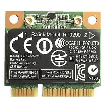 150 Мбит/с 2,4 ГГц RT3290 802.11B/G/N Беспроводной Wlan WIFI + Bluetooth BT 3,0 Половина Мини-карты PCI-E Для HP CQ58 M4 M6 4445S DV4