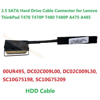 2,5 SATA HDD SSD Кабель Для Жесткого Диска Разъем Caddy Рамка Кронштейн Лоток для Lenovo ThinkPad T470 T470P T480 T480P A475 A485