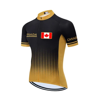 2022 Команда Канады Велосипедная Майка MTB Одежда Быстросохнущая Велосипедная Майка Летняя Спортивная Одежда Велосипедные Майки Ropa Ciclismo