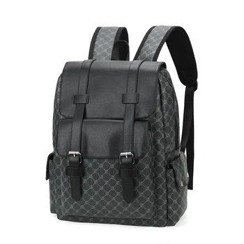 2024 Новые дизайнерские Кожаные дорожные рюкзаки для мужчин, сумки, Многофункциональный рюкзак для ноутбука, мужская школьная сумка, женский рюкзак Mochila 