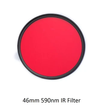 46 мм 590 нм R59 Инфракрасный ИК оптический фильтр для объектива камеры