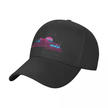 HKS - Vaporwave II - Mount Fuji, Черная Модная бейсболка, Остроконечная кепка, Мужская шляпа, Женская кепка, Мужские кепки, Женский козырек