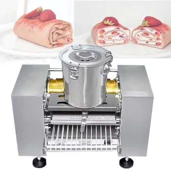 Автоматическая машина для производства кожи для блинчиков с тысячеслойным тортом, коммерческий производитель кожи для рулонов полотенец