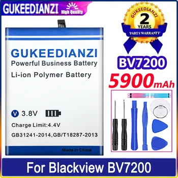 Аккумулятор GUKEEDIANZI BV7200 (Li676281HTT) 5900 мАч Для Blackview BV7200 Batteria