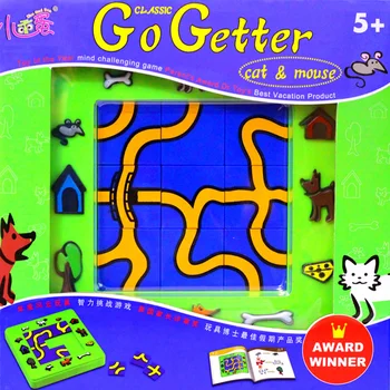 Английская настольная игра-головоломка Go Getter, Развивающая игрушка для детей, защита окружающей среды, АБС-пластик