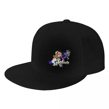 Бейсбольная кепка Splatoon Мужская Женская Летняя кепка с козырьком, Регулируемые шляпы с костями, Шляпа Gorras для папы, Бейсболка Snapback, Кепка