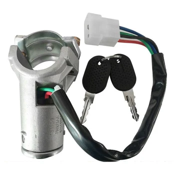Бочкообразный Выключатель замка зажигания 4479518 с 2 Ключами для Fiat Panda