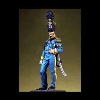 В разобранном виде 1/32 Французская армия Наполеон стенд фигурка из смолы миниатюрные модельные наборы Неокрашенный
