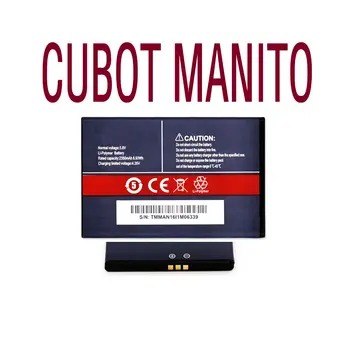 Высококачественная сменная батарея, аутентичная 2350 мАч для мобильного телефона Cubot manito