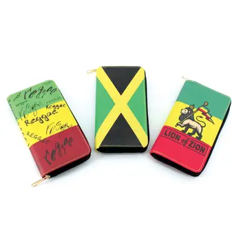 Женский Кошелек-Портмоне Для Карт Classic Jamaica Reggae Lion