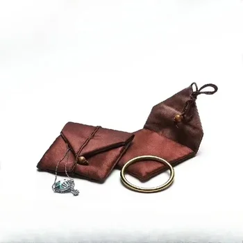 Классические ювелирные изделия байковая сумка Древняя шкатулка маленькая сумка браслет байковая сумка для хранения нефрита