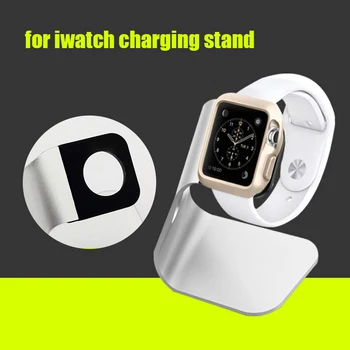 Кронштейн Для Зарядки Смарт-Часов из Высококачественного Сплава для Подставки iwach Apple Watch 7 Series 6 5 4 3 2 1 Подставка Для Дисплея Оптом