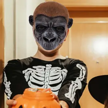 Маска Гориллы, аксессуары для косплея, реалистичная креативная маска Шимпанзе, маска Орангутанга для ролевых фестивалей, Мужчин и женщин на Хэллоуин
