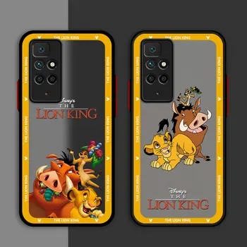 Матовый Чехол The Lion King Для Xiaomi Redmi Note 10 11 12 8 9S 9 12C 10C 9A 9C K40 Силиконовый Мягкий Чехол Для телефона