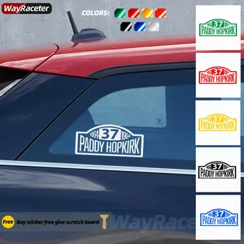 Наклейка На Окно Автомобиля Кузов Бампер Багажник Пэдди Хопкирк 37 Светоотражающая Наклейка Для MINI Cooper F56 F57 F55 R56 R57 R60 R53 R50 F60 JCW