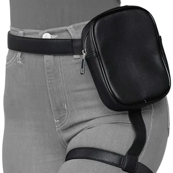 Новые INS Горячие Женские однотонные Модные поясные ремни для ног, кожаная крутая женская сумка, поясная сумка, набедренный кошелек для пеших прогулок, мотоцикла