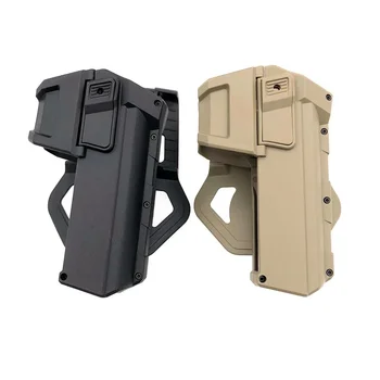 Новые тактические пистолетные кобуры для Glock 17 с фонариком или лазером, установленные на правом поясном ремне, кобура для пистолета
