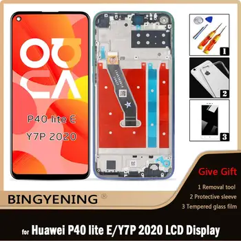 Оригинал Для Huawei P40 Lite E ЖК-дисплей С Сенсорным Экраном Digitizer В Сборе Для 6,39 ‘Телефона Huawei Y7P 2020 С Заменой Рамки