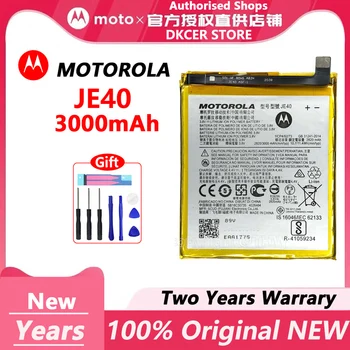 Оригинальный аккумулятор JE40 для Motorola Moto Z3, аккумуляторы емкостью 3000 мАч с инструментами, новые