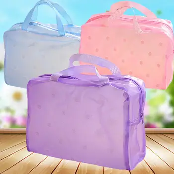 Переносная цветочная водонепроницаемая косметичка для макияжа и туалетных принадлежностей, дорожная сумка для мытья, держатель