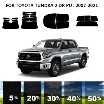 Предварительно Обработанная нанокерамика car UV Window Tint Kit Автомобильная Оконная Пленка Для TOYOTA TUNDRA 2 DR PU 2007-2021
