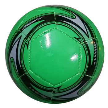 Профессиональный футбольный мяч из ПВХ Размер 5 Официальный футбольный тренировочный футбольный мяч для соревнований по футболу на открытом воздухе зеленый