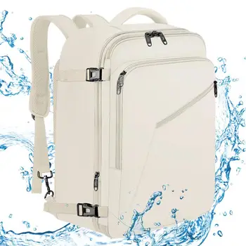 Ручной рюкзак для авиаперелетов, 40 л, расширяемый водонепроницаемый рюкзак для путешествий в самолете, походный рюкзак для переноски ноутбука
