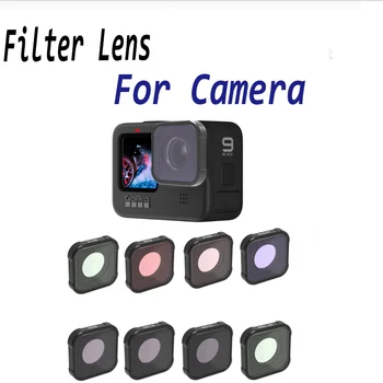 Фильтр камеры для GoPro Hero 9 Черный/10/11/11 Мини фильтры нейтральной плотности CPL UV Star Night Аксессуар Фильтр объектива ND 8 16 32