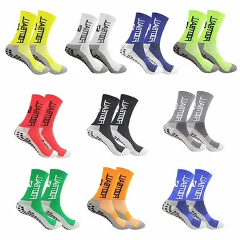 Футбольные носки Новые уличные мужские противоскользящие футбольные носки Sports 2023 Женские спортивные носки с квадратным носком