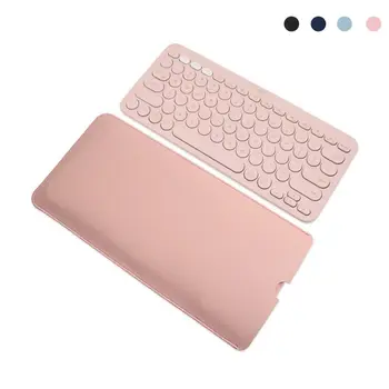 Чехол для беспроводной клавиатуры из искусственной кожи, дорожная сумка для клавиатуры, сумка для хранения, Противоударный защитный чехол для Logitech K380