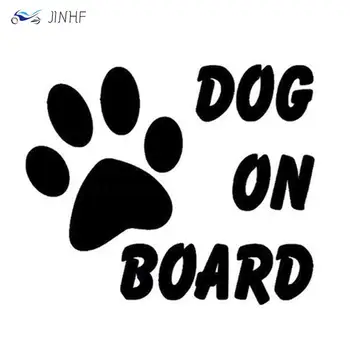 1 шт. детская собака на борту автомобиля, стильные наклейки для автомобиля, Светоотражающий предупреждающий знак Dacel