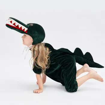 Детский Косплей Крокодил Маскарадный Сценический Костюм Для Вечеринки