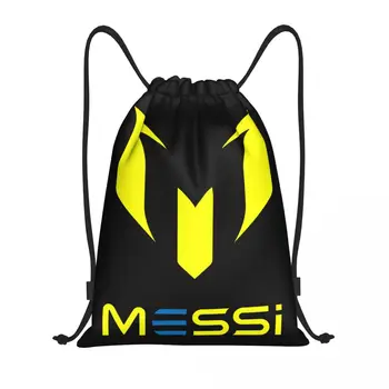 Изготовленные на заказ желтые футбольные сумки Messis 10 на шнурке для мужчин и женщин, легкий спортивный рюкзак для хранения в тренажерном зале.