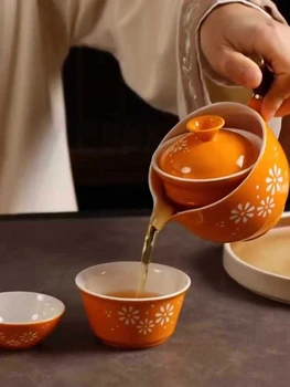 Откройте для себя истинный вкус чая с помощью автоматического вращающегося чайника, идеально подходящего для любителей